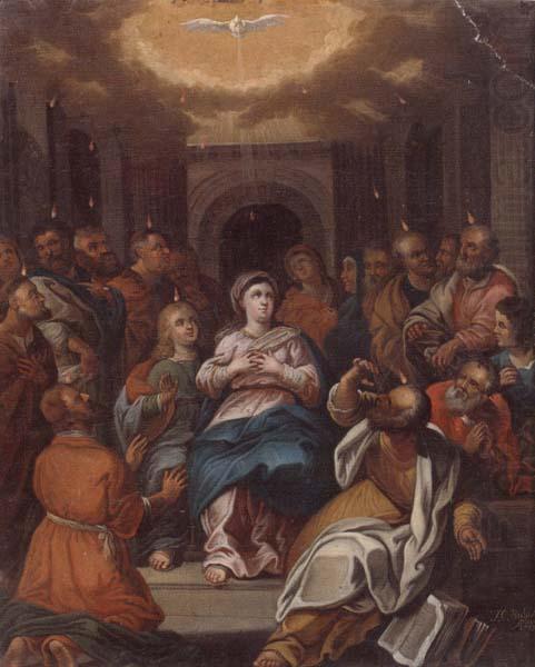 Pentecost, unknow artist